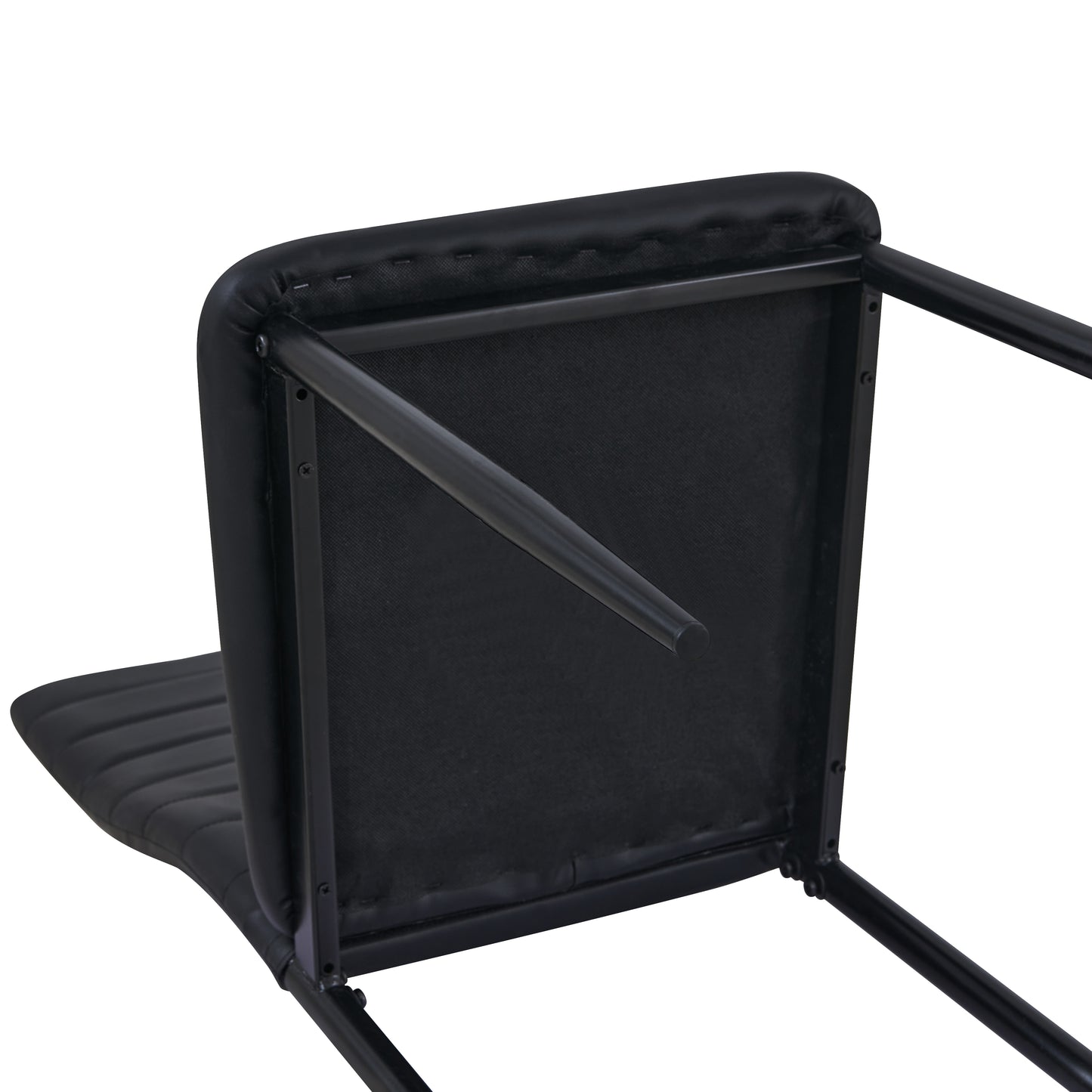 Lot de 6 Chaises de Salle à Manger en PVC Chaise de Cuisine Moderne Chaises