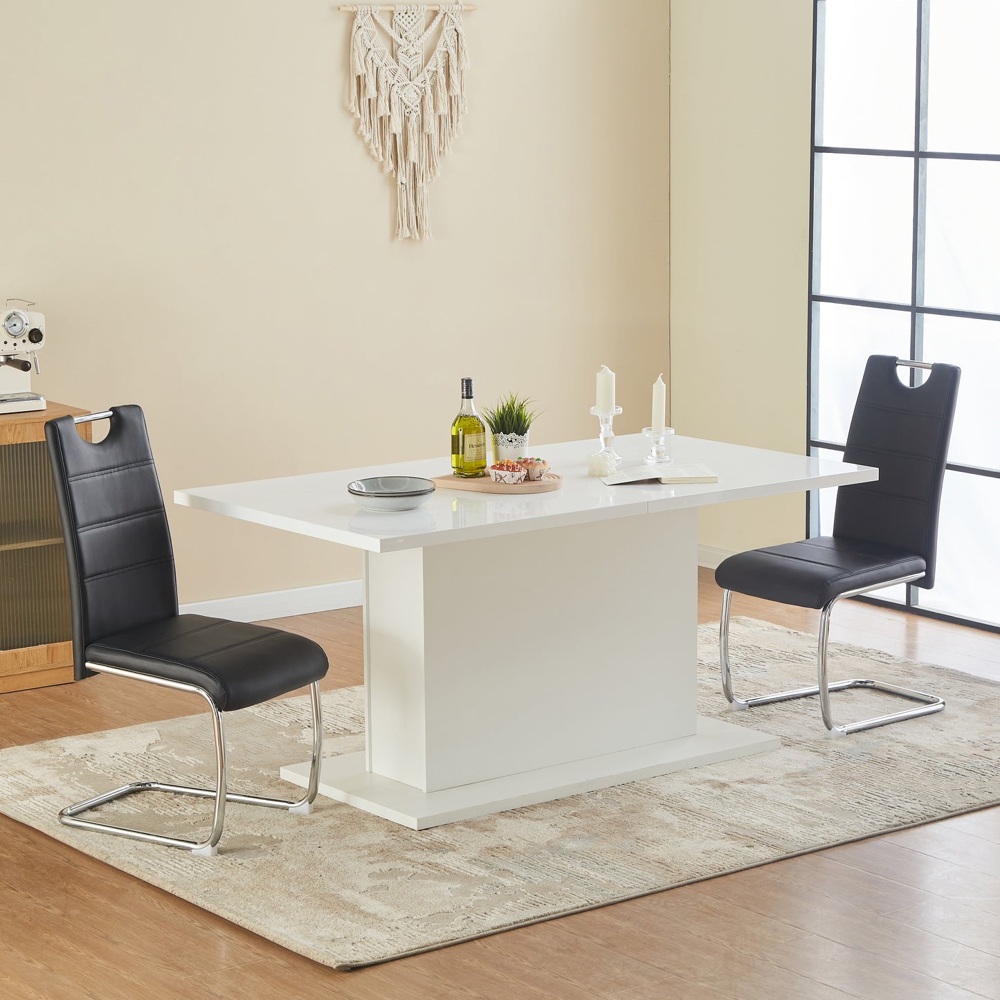 Lot de 2 Chaises de Salle à Manger - style moderne