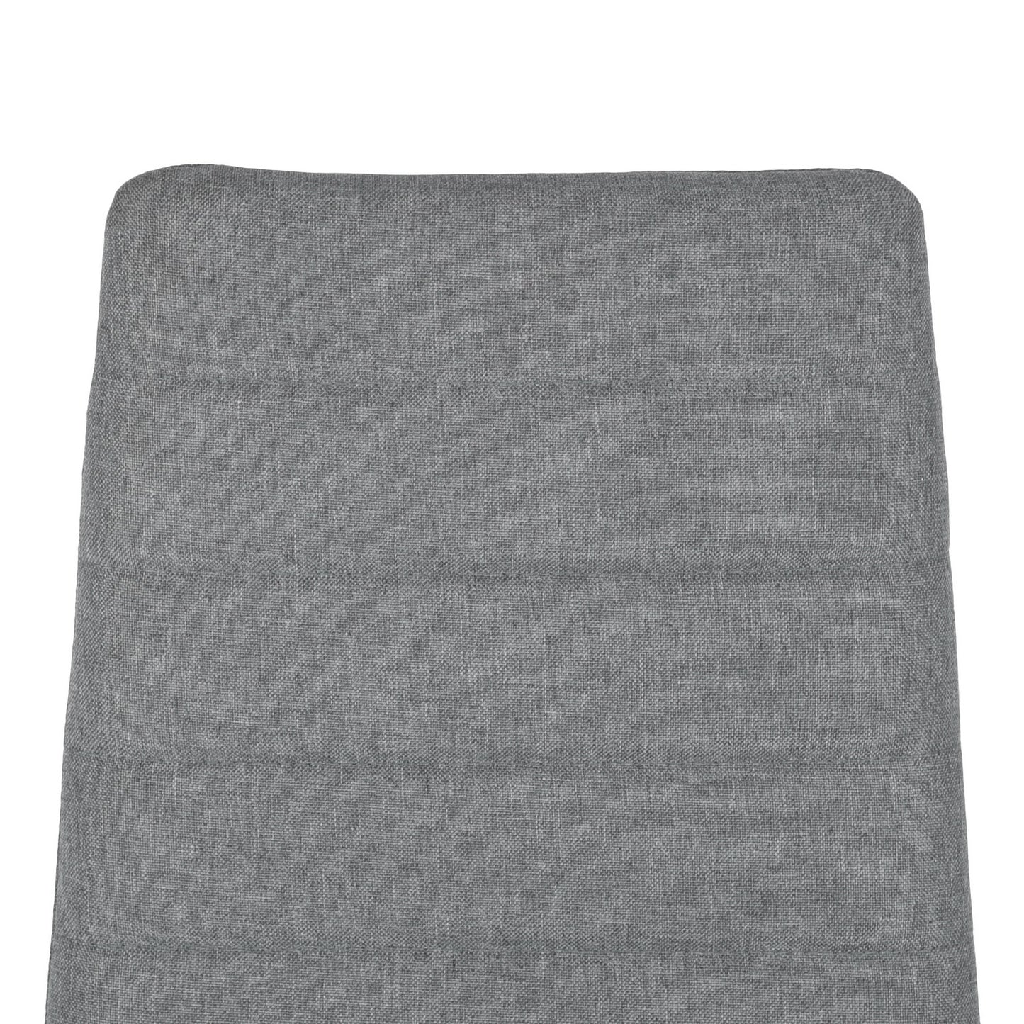 Lot de 4 Chaises Design Gris Tissu Scandinave Chaise de Salle à manger