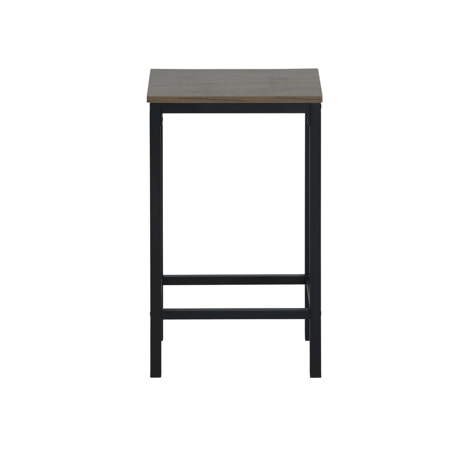 Chaise De Bar Vintage En MDF Et Tube En Fer Noir