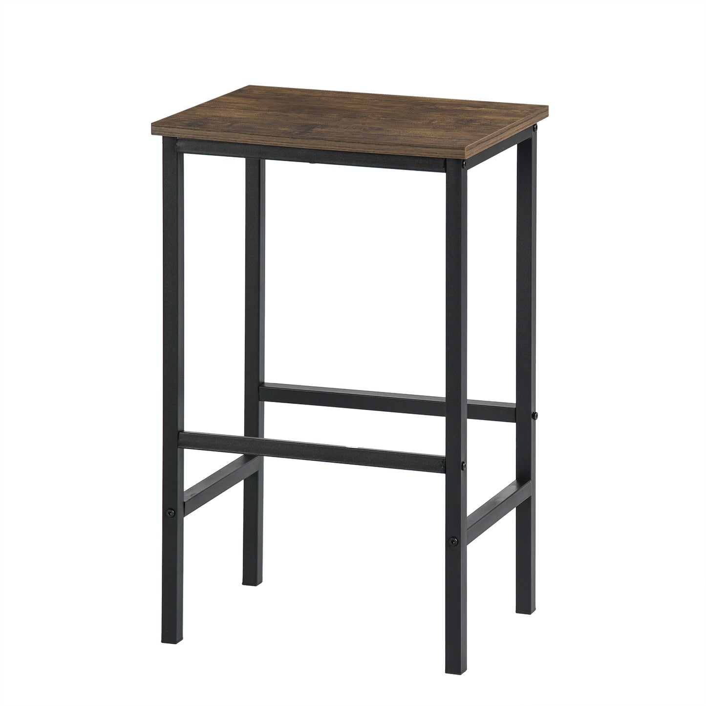 Table de Salle à Manger en marbre avec 4 tabourets de Bar--Couleur du motif de feu