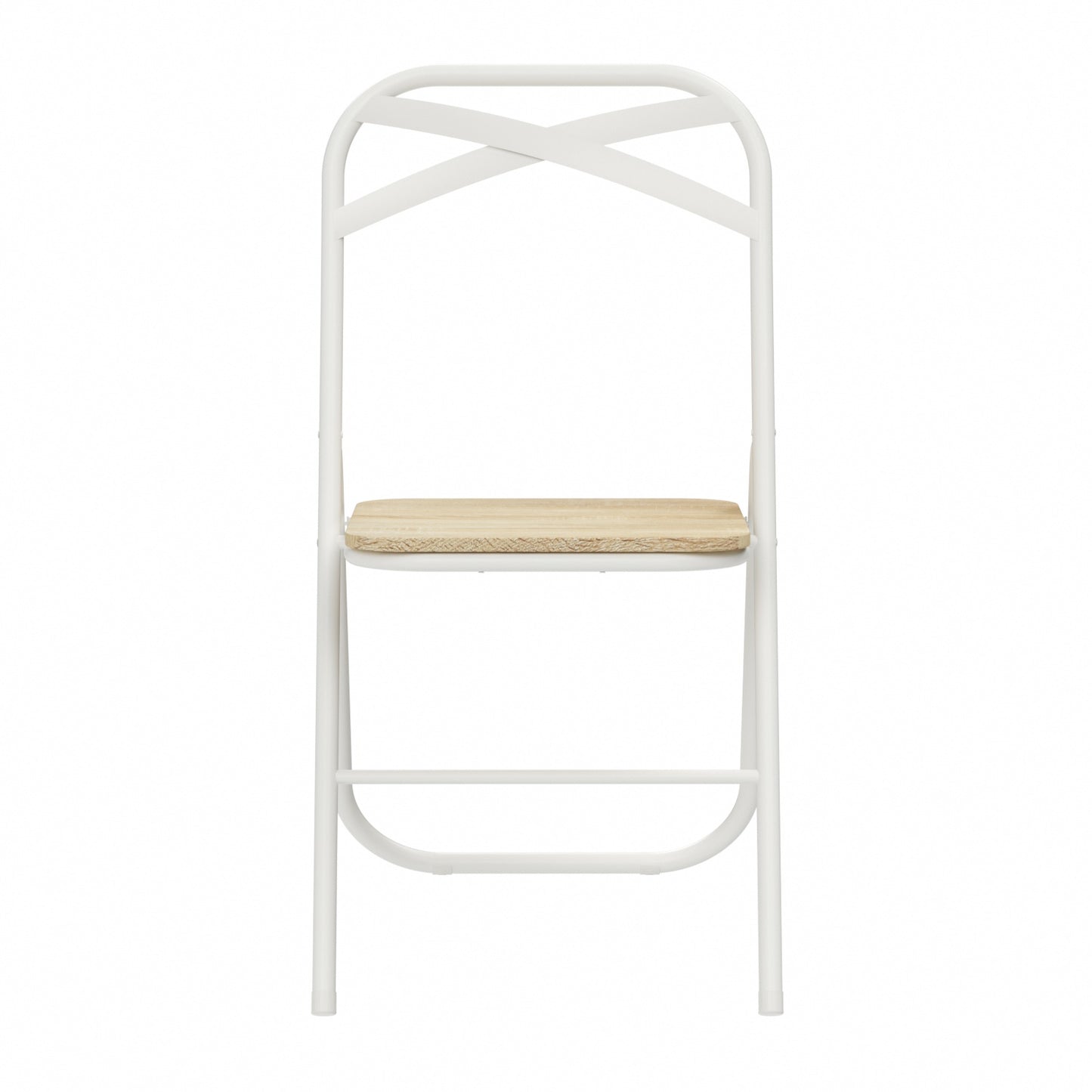 Lot de 2 Chaises Pliantes Chêne en métal Style Industriel Lot de 2 Chaises Pliantes Chêne en métal Style Industriel