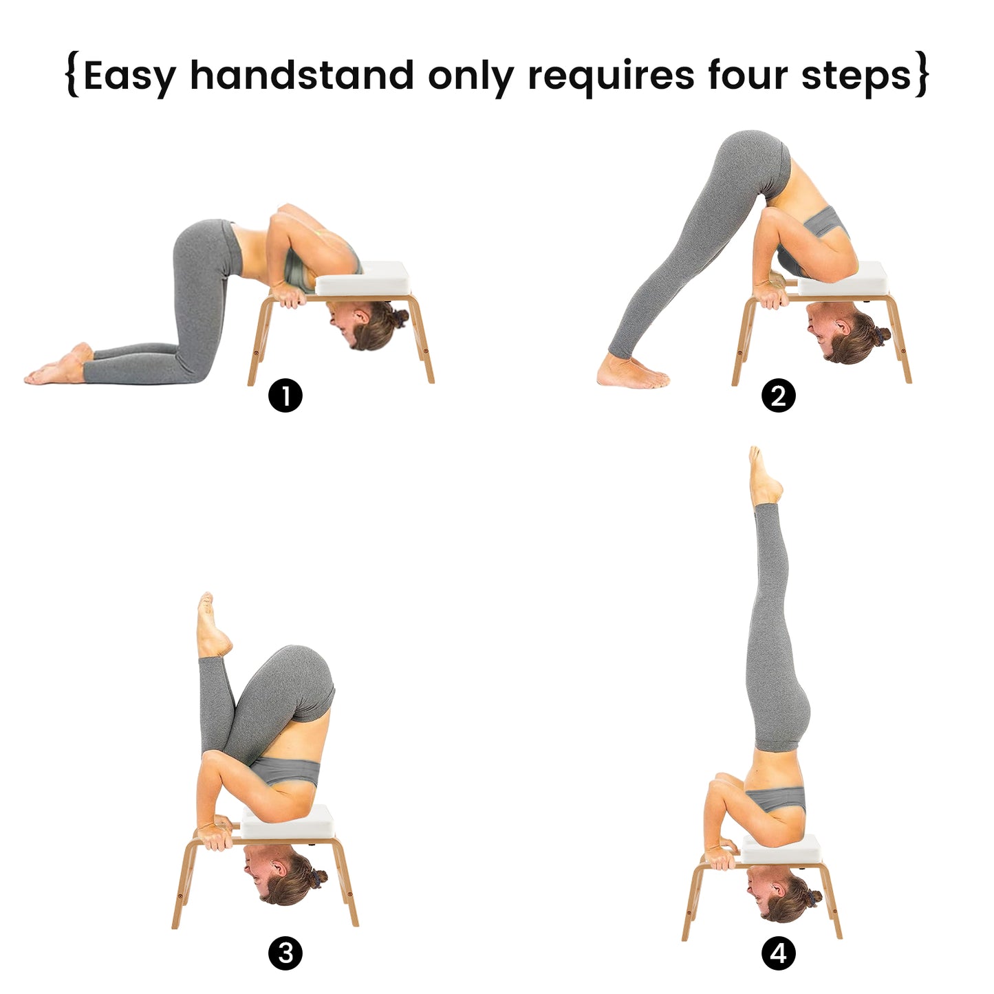 Banc de yoga pour la maison, tapis de méditation pour le yoga, tapis de méditation pour la maison, banc de yoga pour la gym, blanc