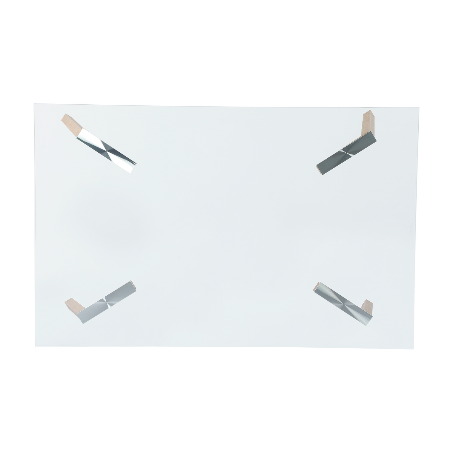 Table à manger en Scandinave - Transparent - 110x70x75CM