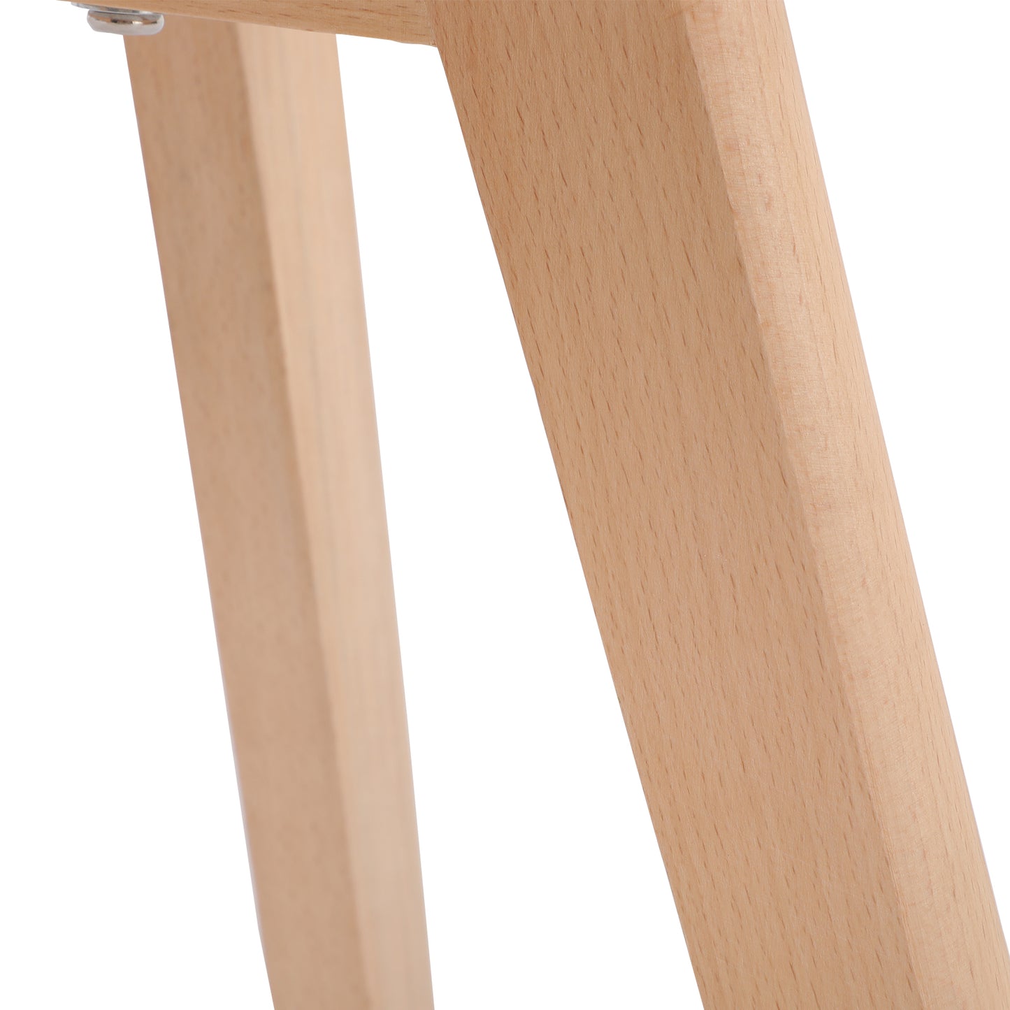 Lot de 4 chaises design contemporain nordique scandinave Blanc,chaises de cuisine en bois