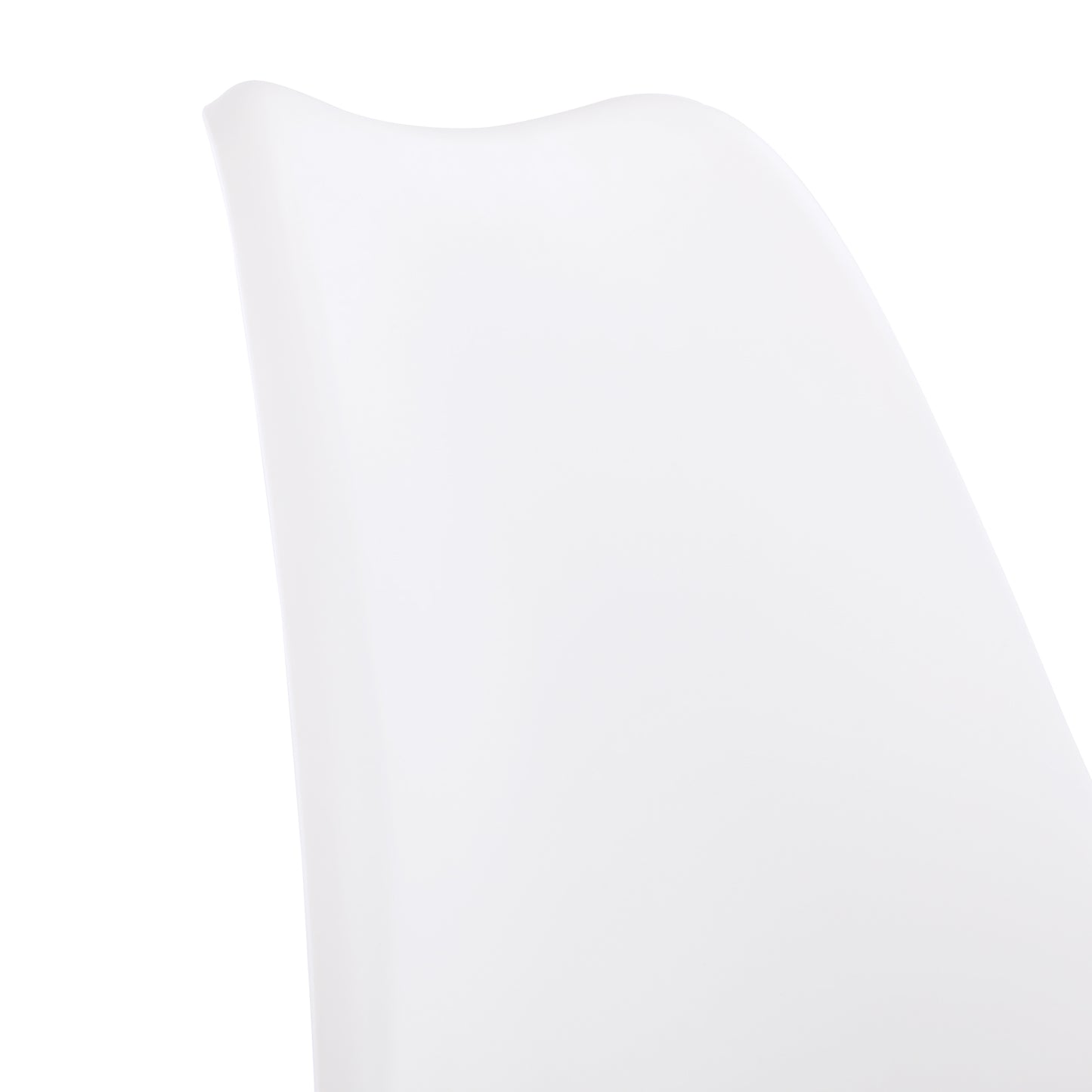 Chaise de salle à manger design contemporain scandinave-Blanc