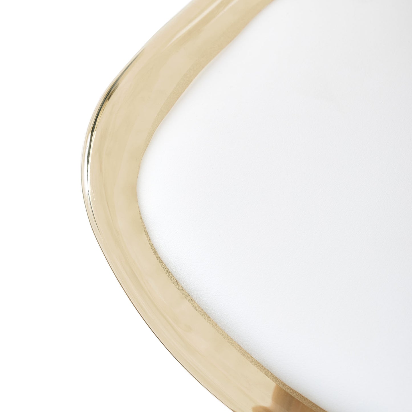 Lot de 2 chaises Scandinaves Transparentes pour Salle à Manger avec Coussin Blanc