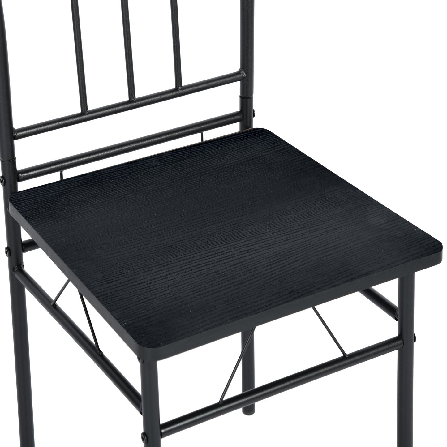 Ensemble de Table et 4 chaises pour Salle à Manger ,Table 107*67*75cm chaise 40*46*90cm