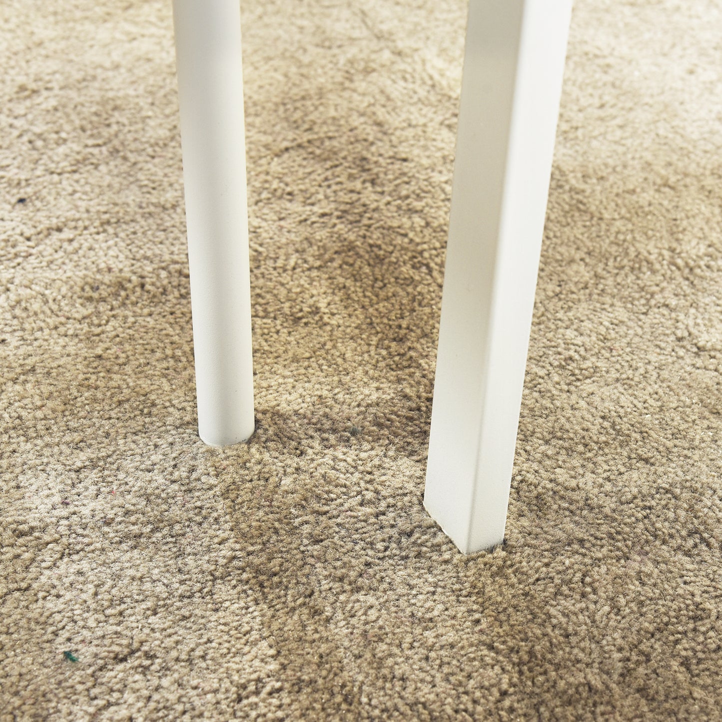 Lot de 6 Chaises Salle à Manger,Cadre en Fer/Siège en Bois - Couleur du bois