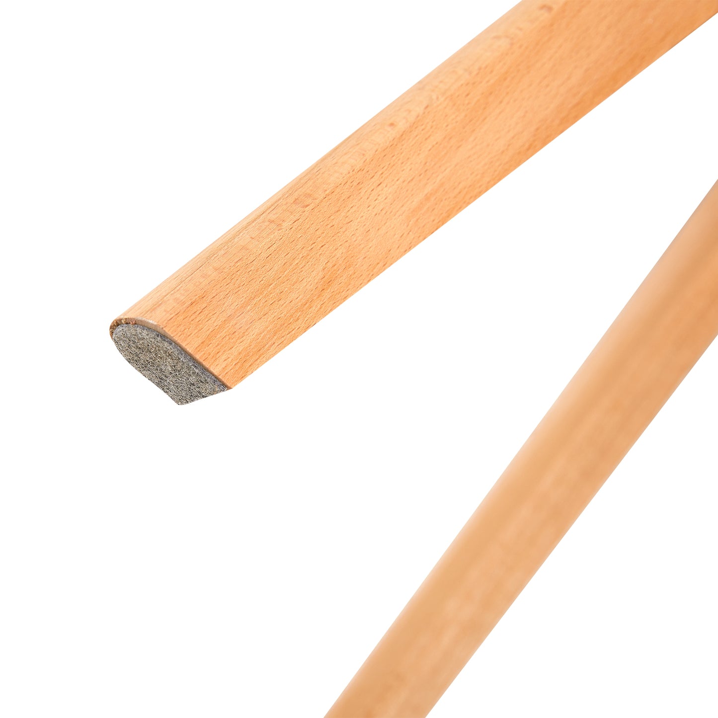 1 chaise de salle à manger design contemporain scandinave-Blanc