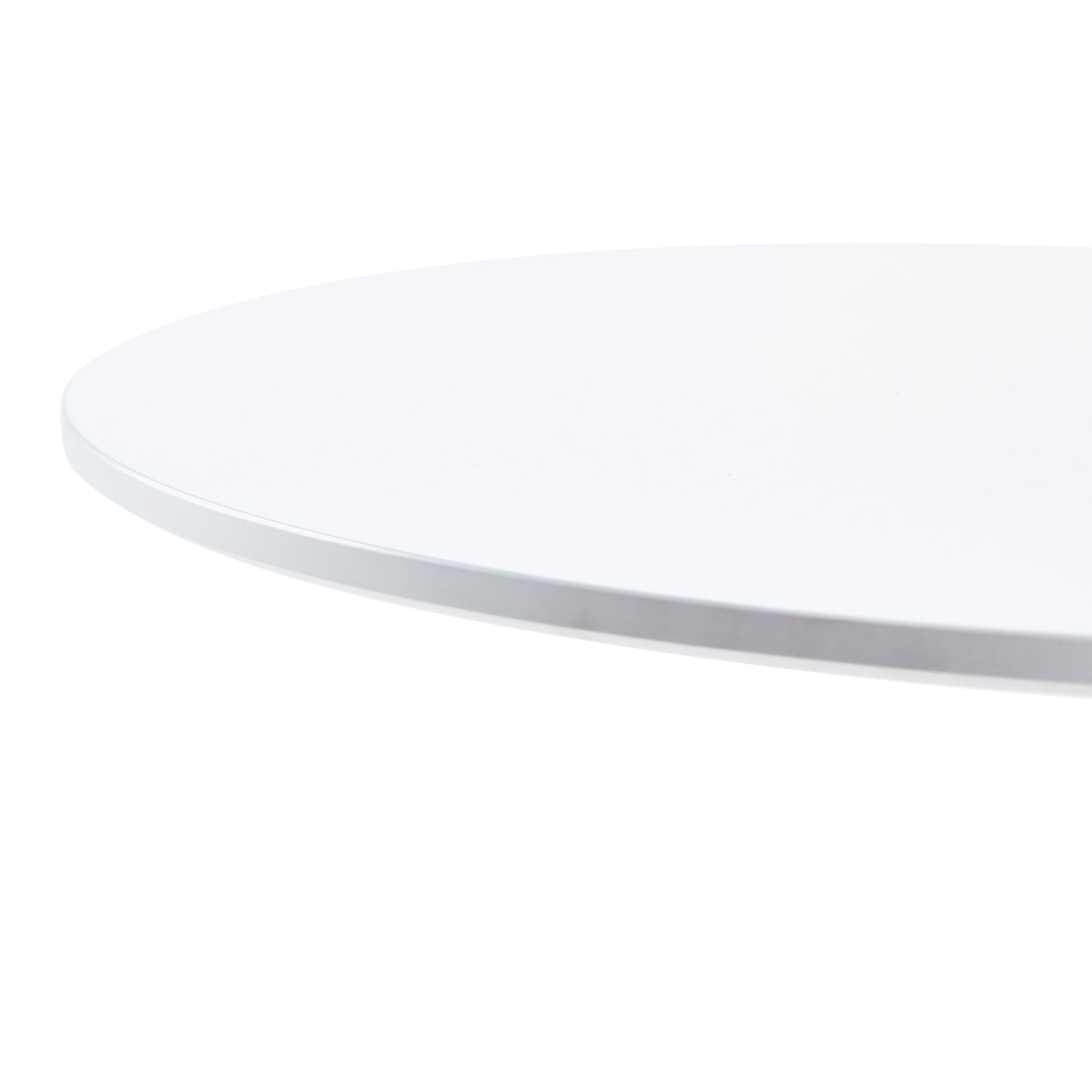 Table à manger à tréteaux avec 70cm - Blanc