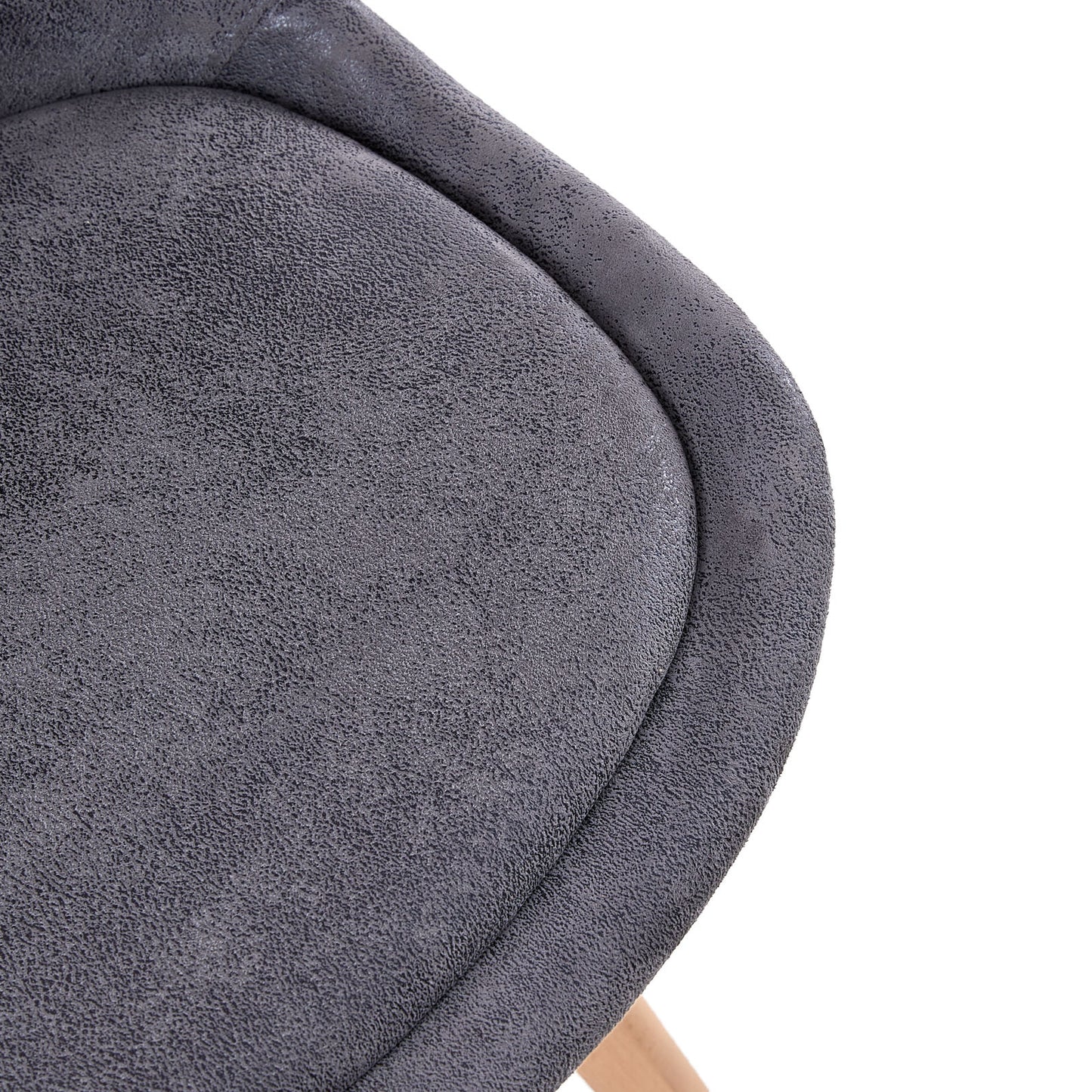 Ensemble de 2 chaises Scandinaves pour Salle à Manger - Gris