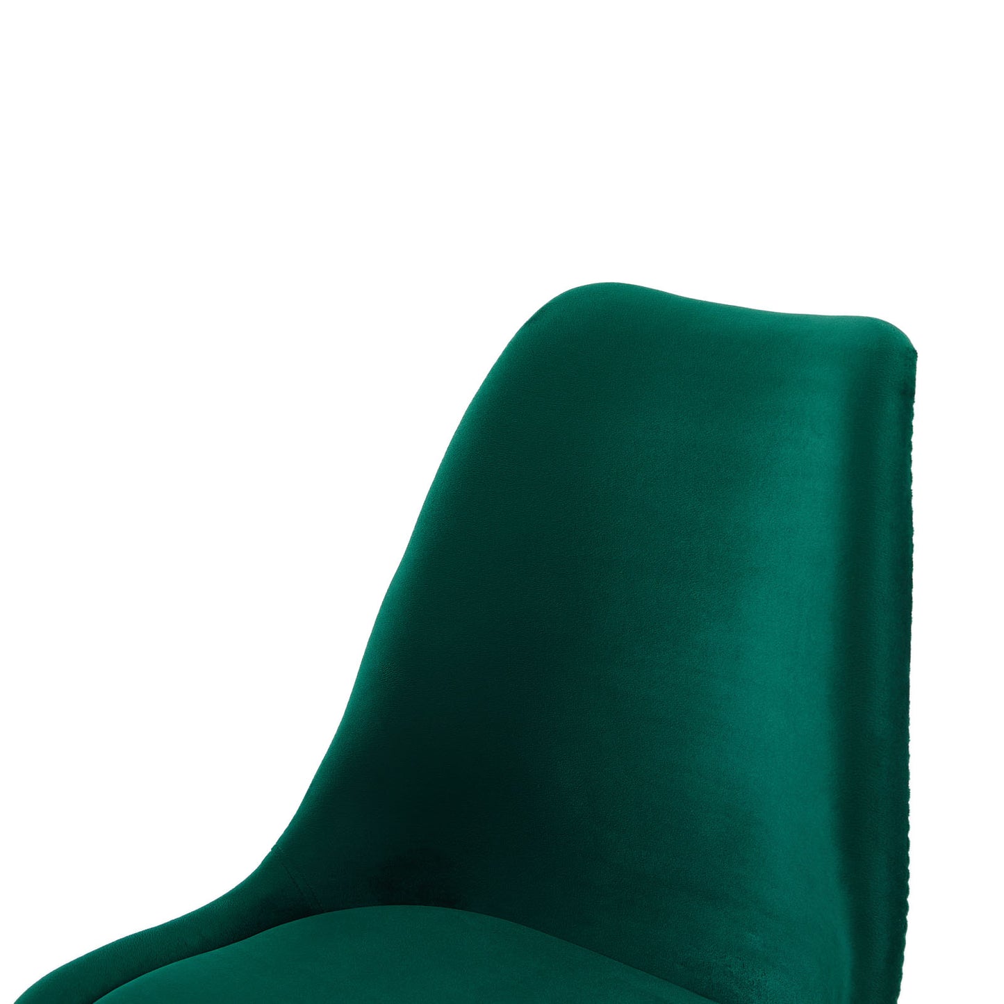 Lot de 4 chaises Scandinaves pour Salle à Manger - Vert Foncé