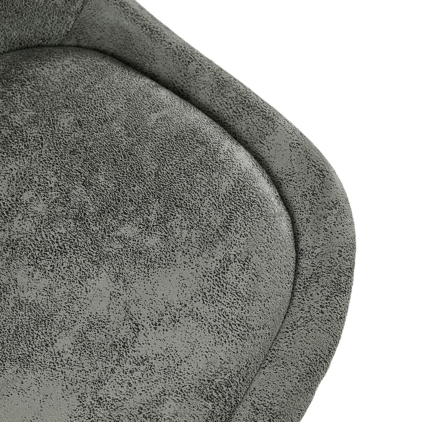 Lot de 2 chaises design Scandinave moderne pour salle à manger - Gris
