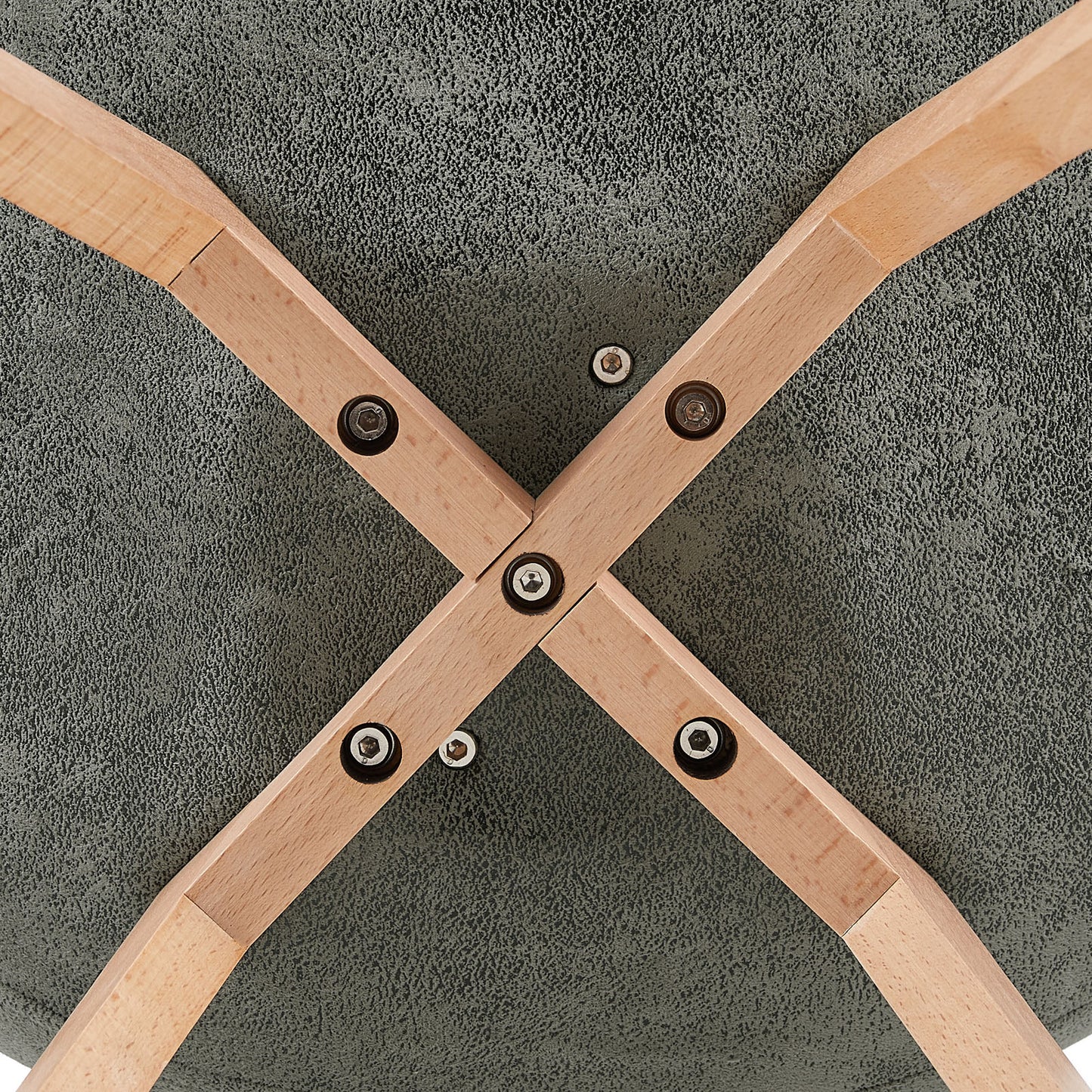 Lot de 2 chaises design Scandinave moderne pour salle à manger - Gris