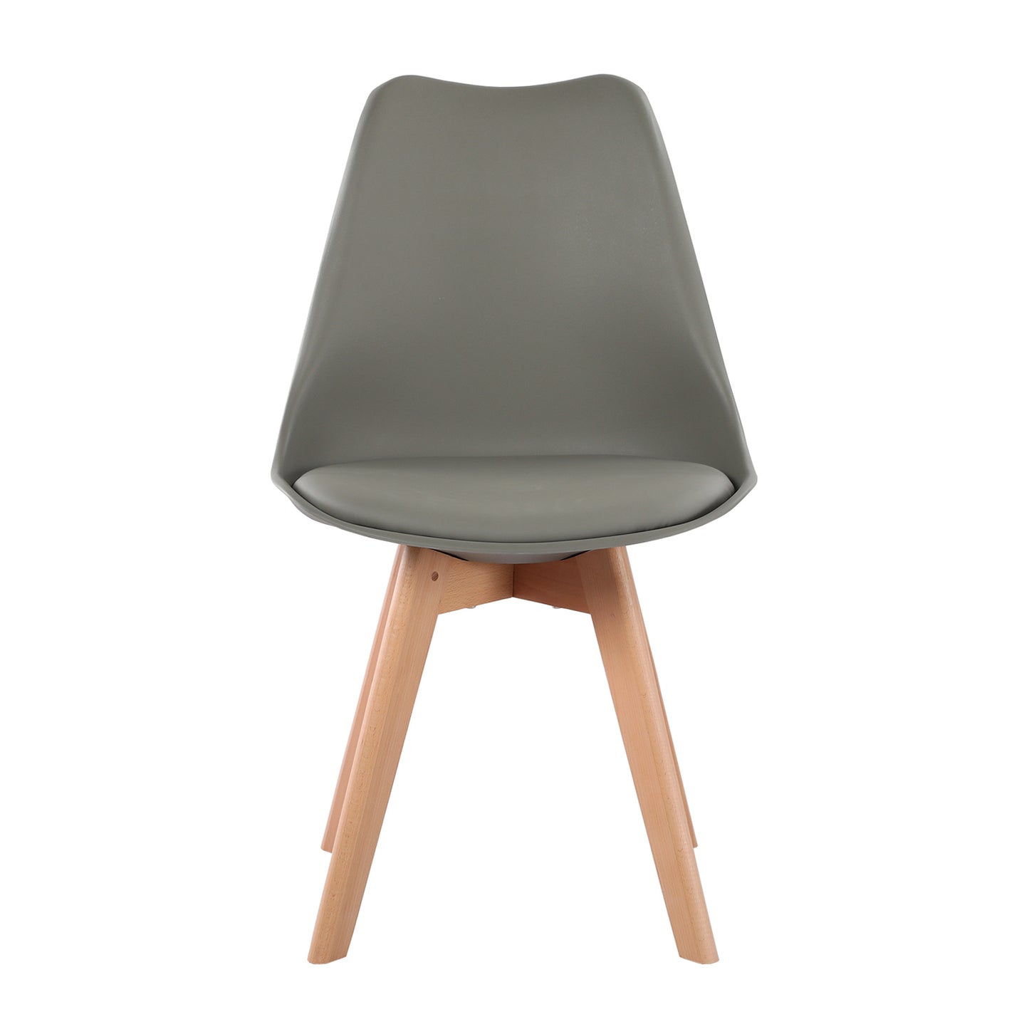 Ensemble de Table et Chaises Scandinave pour 2 à 4 Personnes - Table Noire et 4 Chaises Grises Élégantes pour Salle à Manger