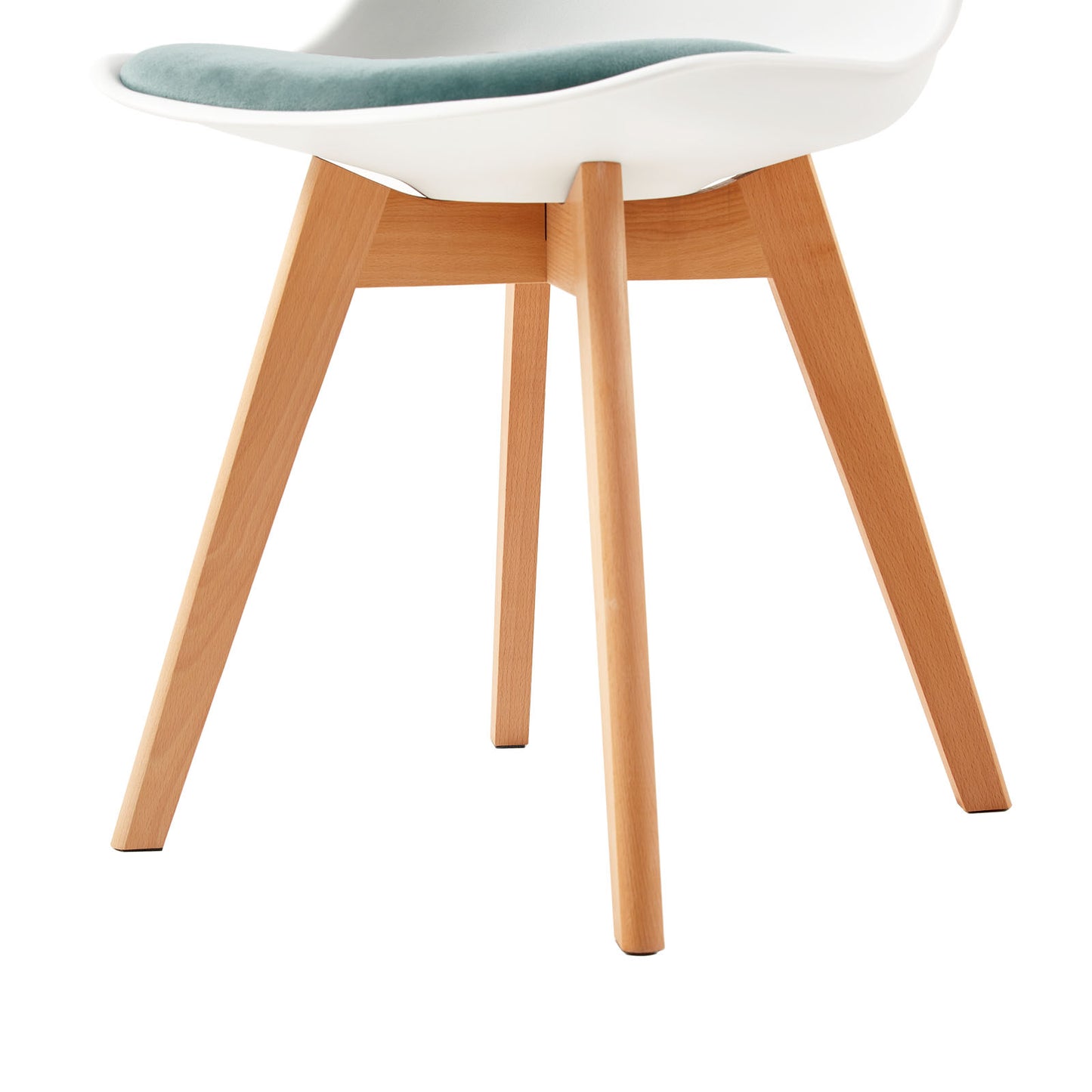 Lot de 4 chaises au design contemporain Scandinave pour salle à manger