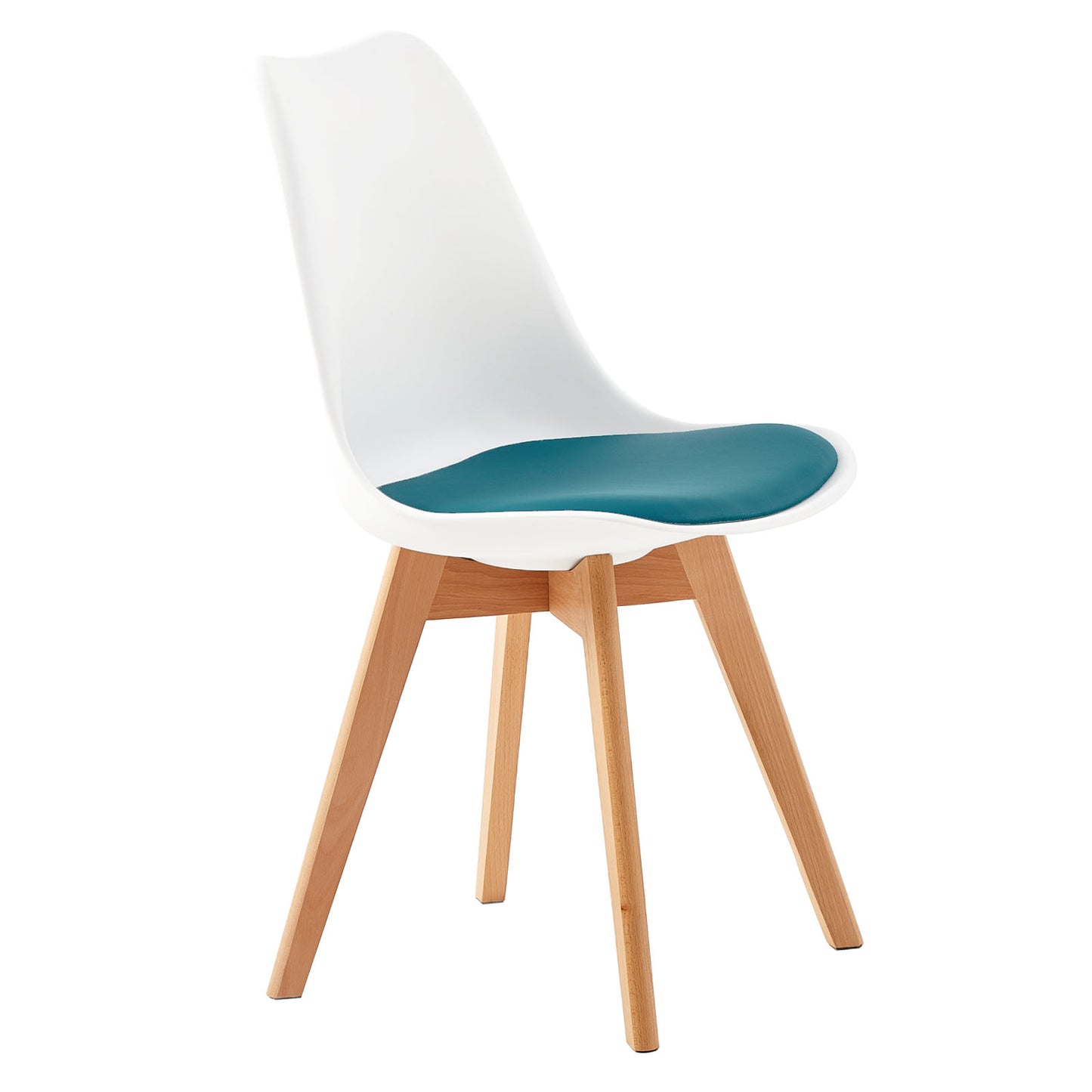 Lot de 4 chaises au design contemporain Scandinave pour salle à manger