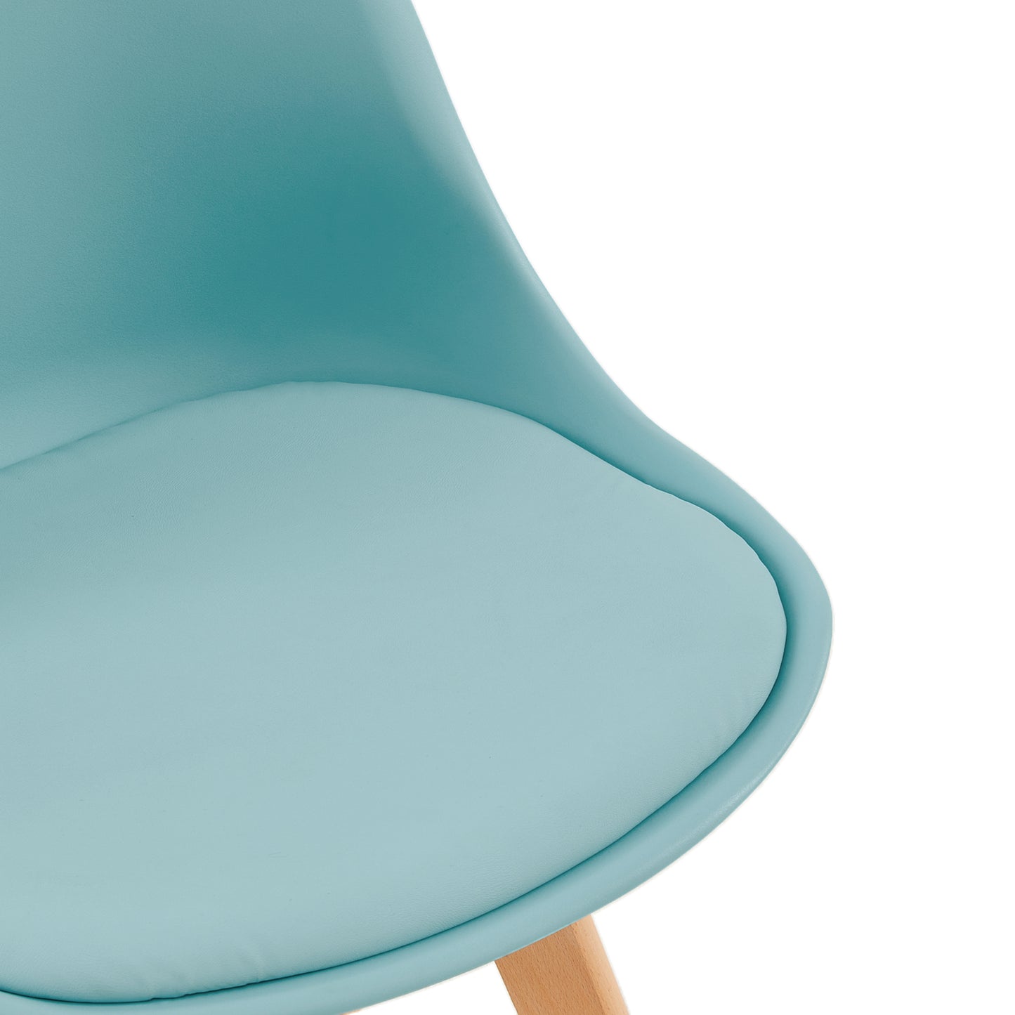 Lot de 4 chaises au design contemporain Scandinave pour salle à manger