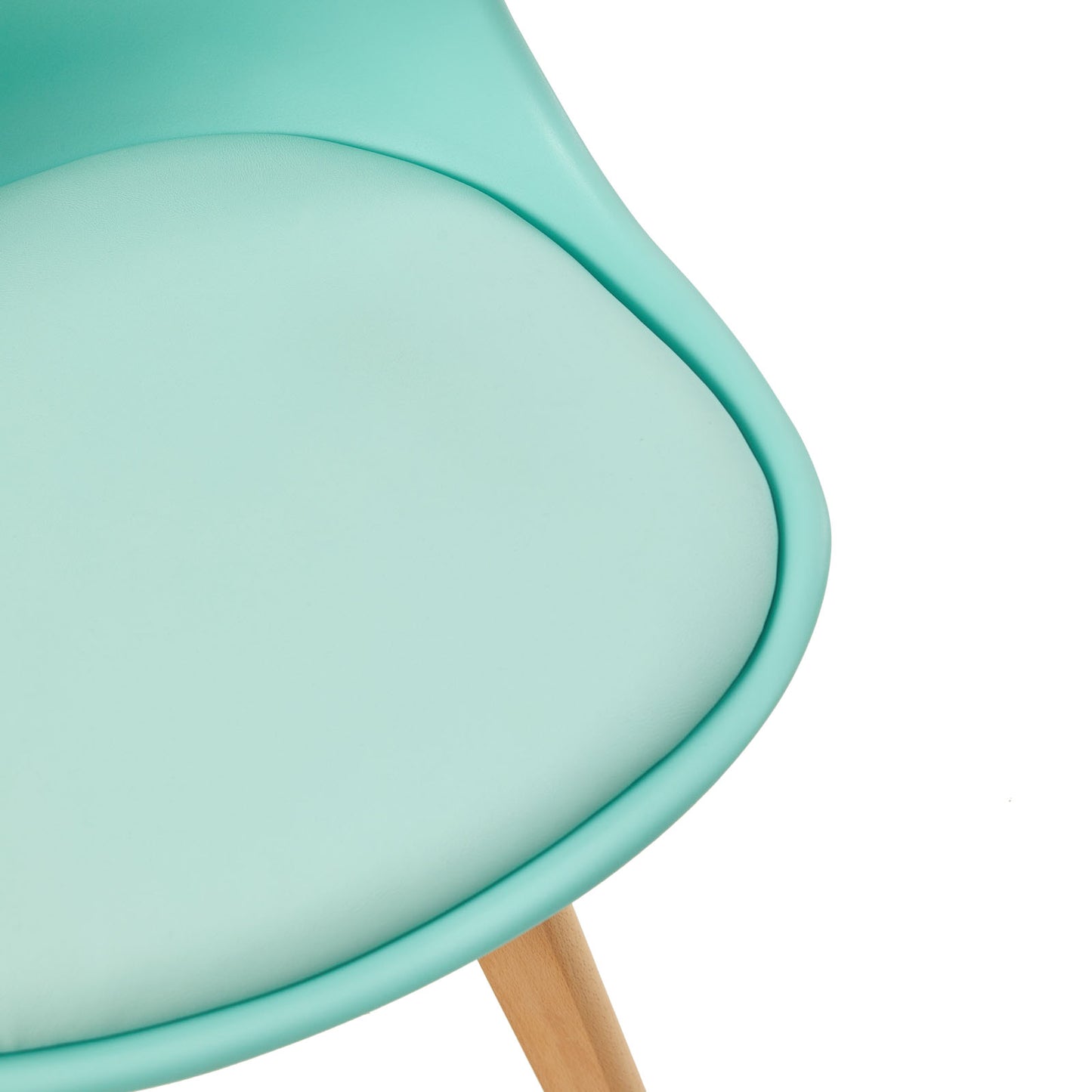 Lot de 2 chaises design Scandinave moderne pour salle à manger