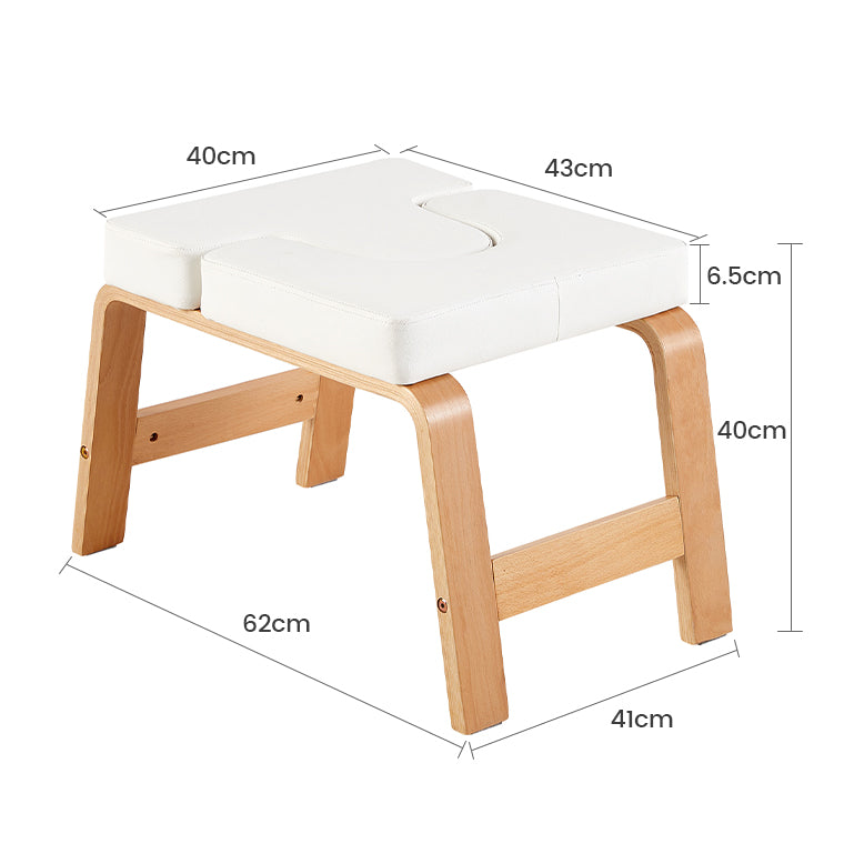 Banc de yoga pour la maison, tapis de méditation pour le yoga, tapis de méditation pour la maison, banc de yoga pour la gym, blanc