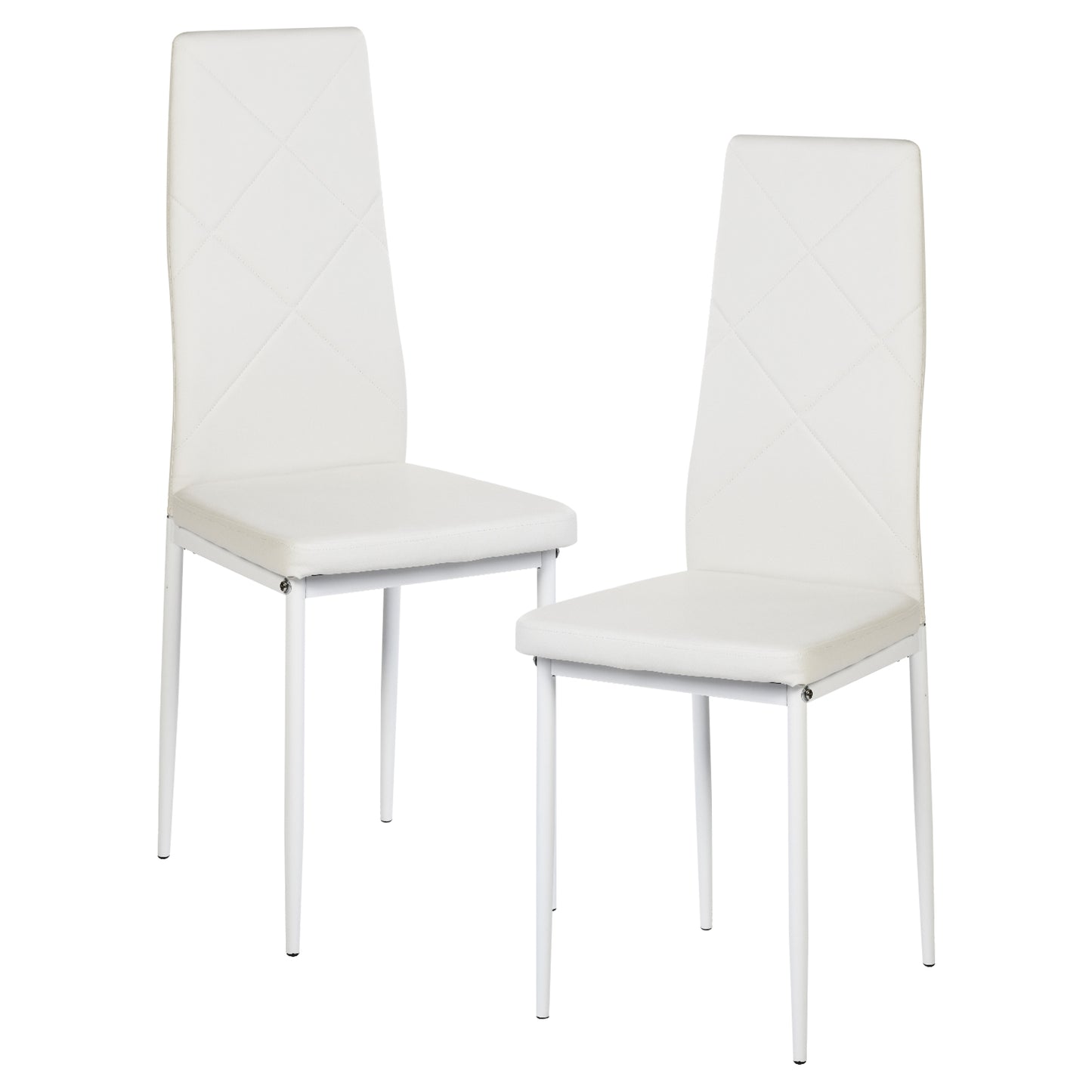 Chaises de salle à manger rembourrées (Lot de 2)