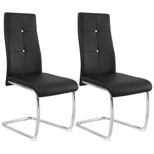 Lot de 2 Chaises de Salle à Manger - style moderne