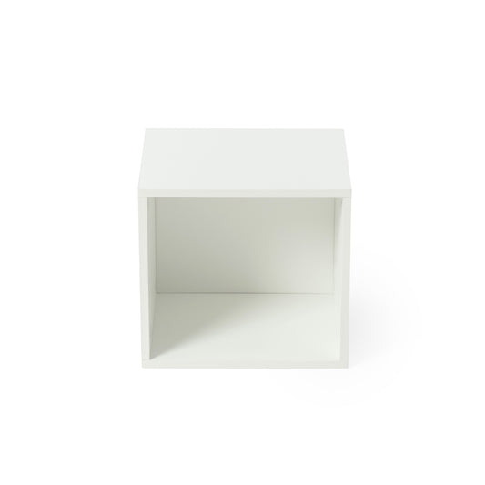 Unité de rangement modulable, idéale pour le salon, Chambre, Bureau , Gain de place, 29 x 24 x 27 cm--Blanc