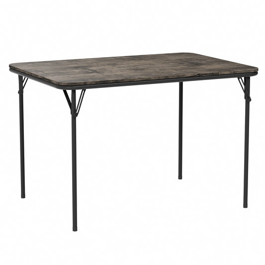 Table à Manger Rectangulaire en Bois Salle à Manger Scandinave-Marron