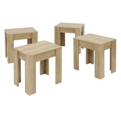 Chaise de salle à manger Set of 4 - OAK